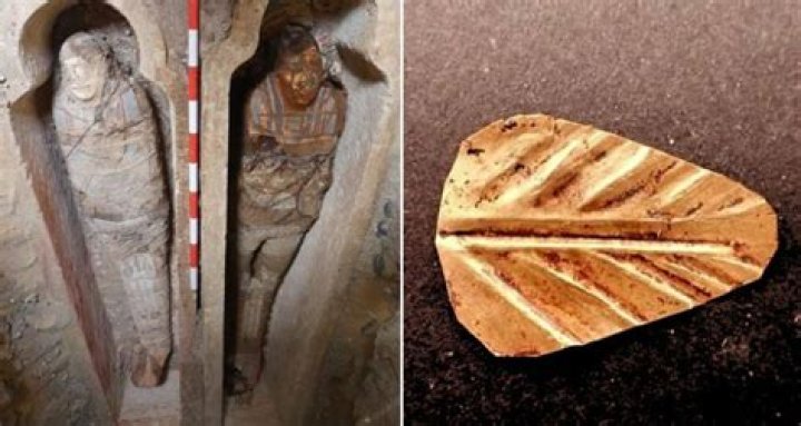Archaeologists Unearth Two Mummies With Golden Tongues