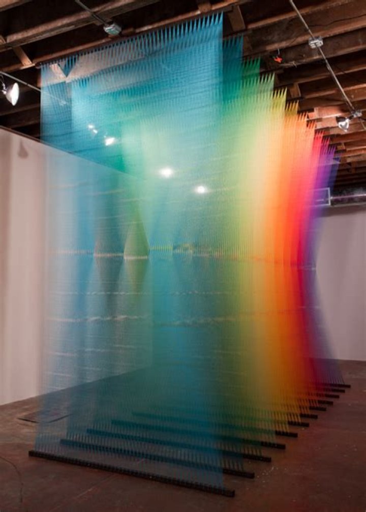 Gabriel Dawe Thread Installations
