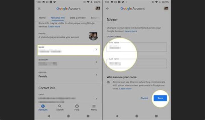 Google name