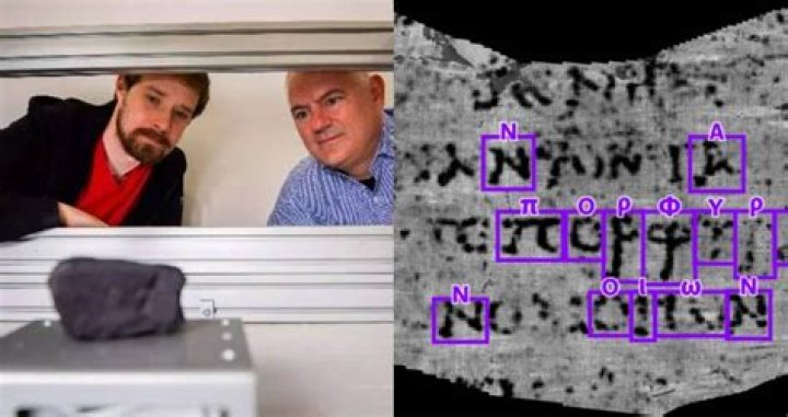 Researchers Use A.I To Decipher Scrolls Charred By Mt. Vesuvius
