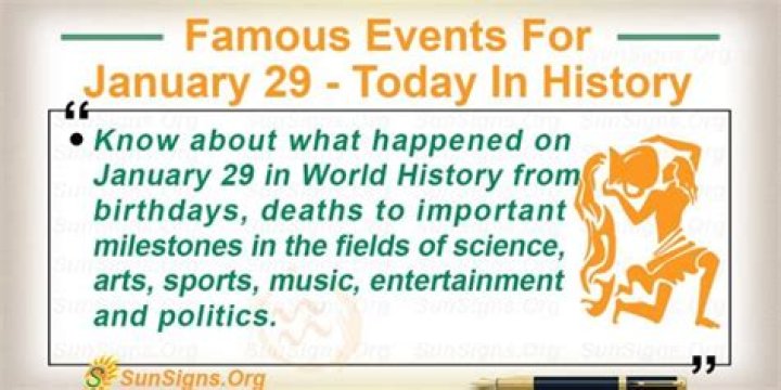 What Happened On January 29th