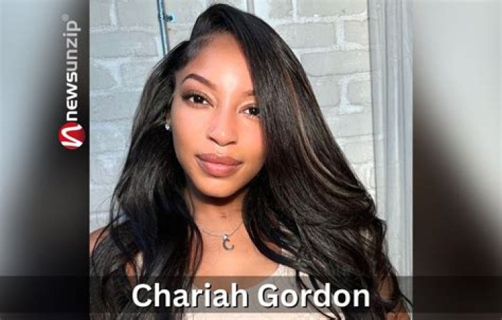 Who is Chariah Gordon? Wiki, Age, Boyfriend, Net worth, Height, Family, Bio